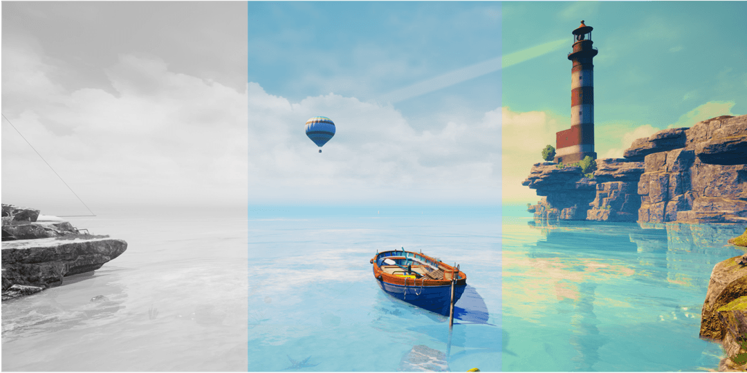 Adaptive VR beach environment responding to brain state